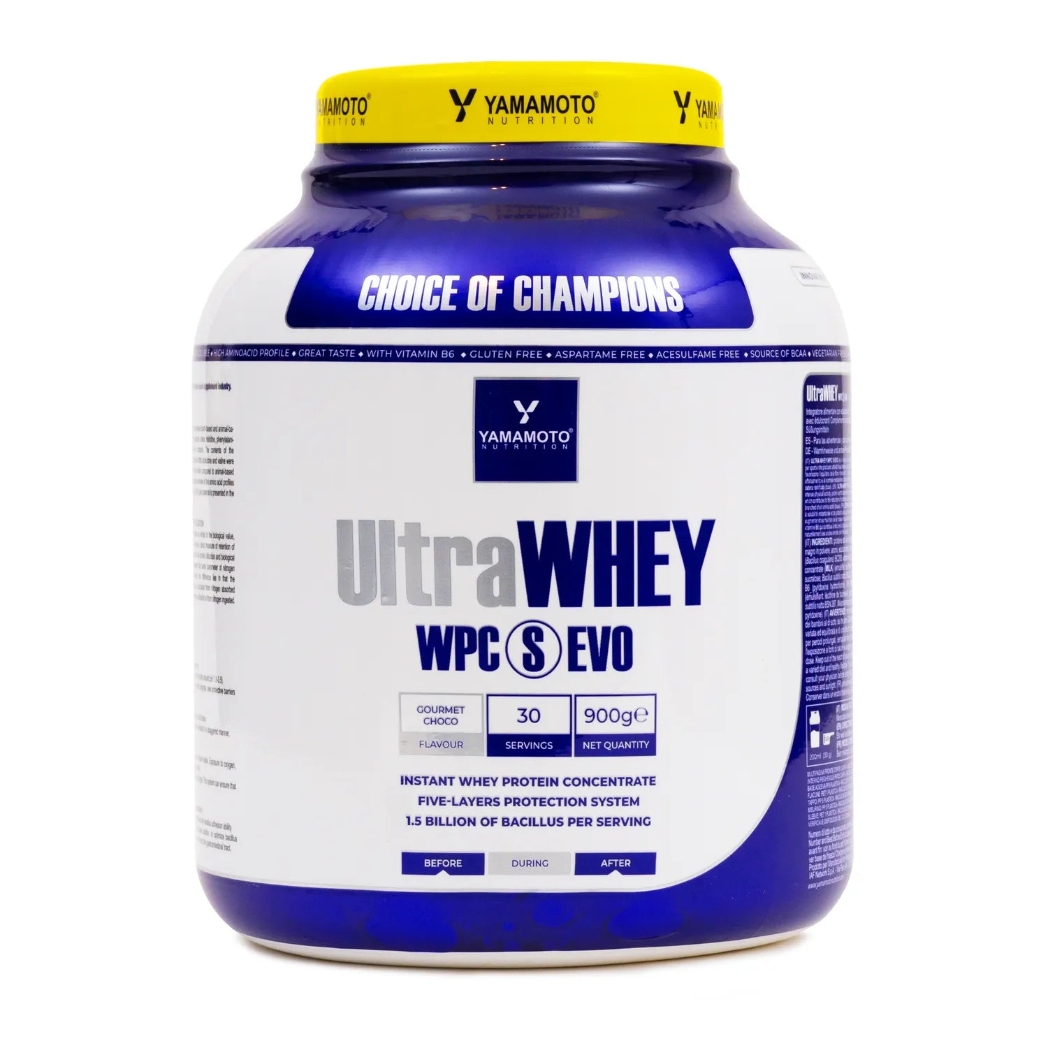 YAMAMOTO Ultra Whey WPC S EVO - 900g