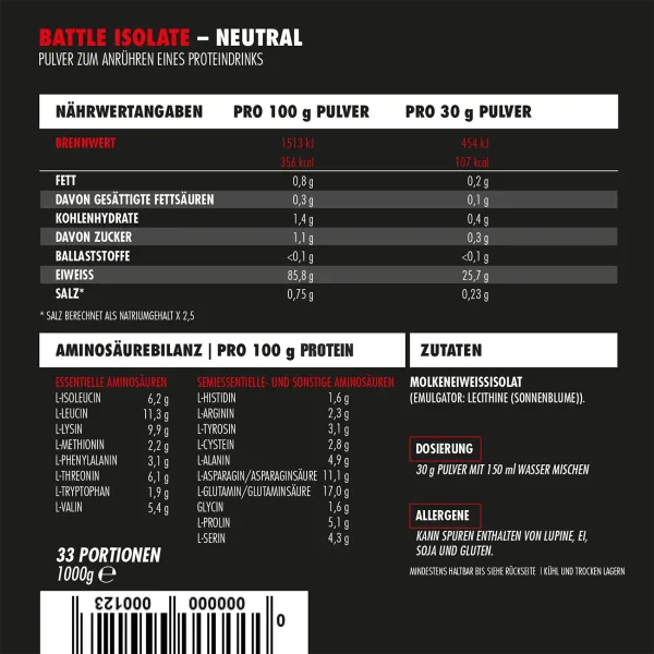 BIG ZONE Battle Isolate - 1000g