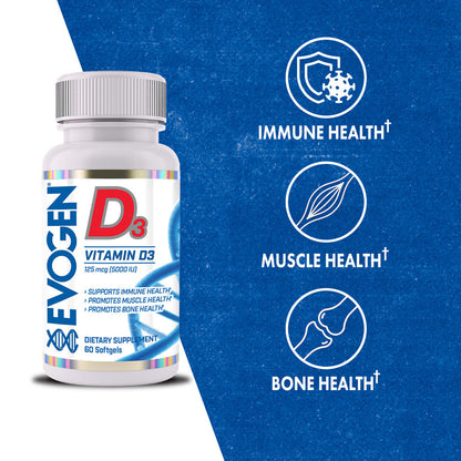 EVOGEN Vitamin D3 - 60 Kapseln