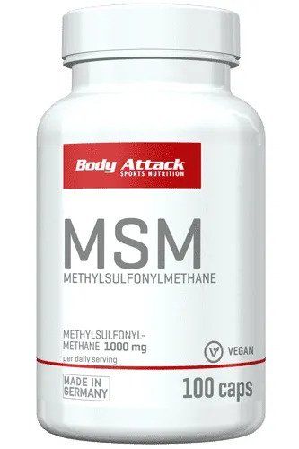BODY ATTACK MSM - 100 Kapseln