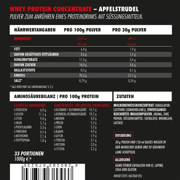 BIG ZONE Battle Whey Protein - 1000 g
