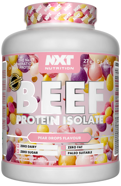 NXT NUTRITION Beef Protein Isolate - 1800g - 2160g Dose