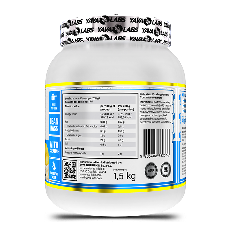 YAVA LABS Bulk Mass