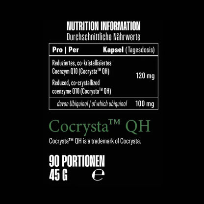BIG ZONE Coenzym Q10 Ubiquinol - 90 Caps