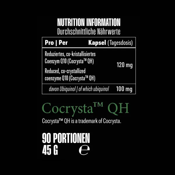 BIG ZONE Coenzym Q10 Ubiquinol - 90 Caps