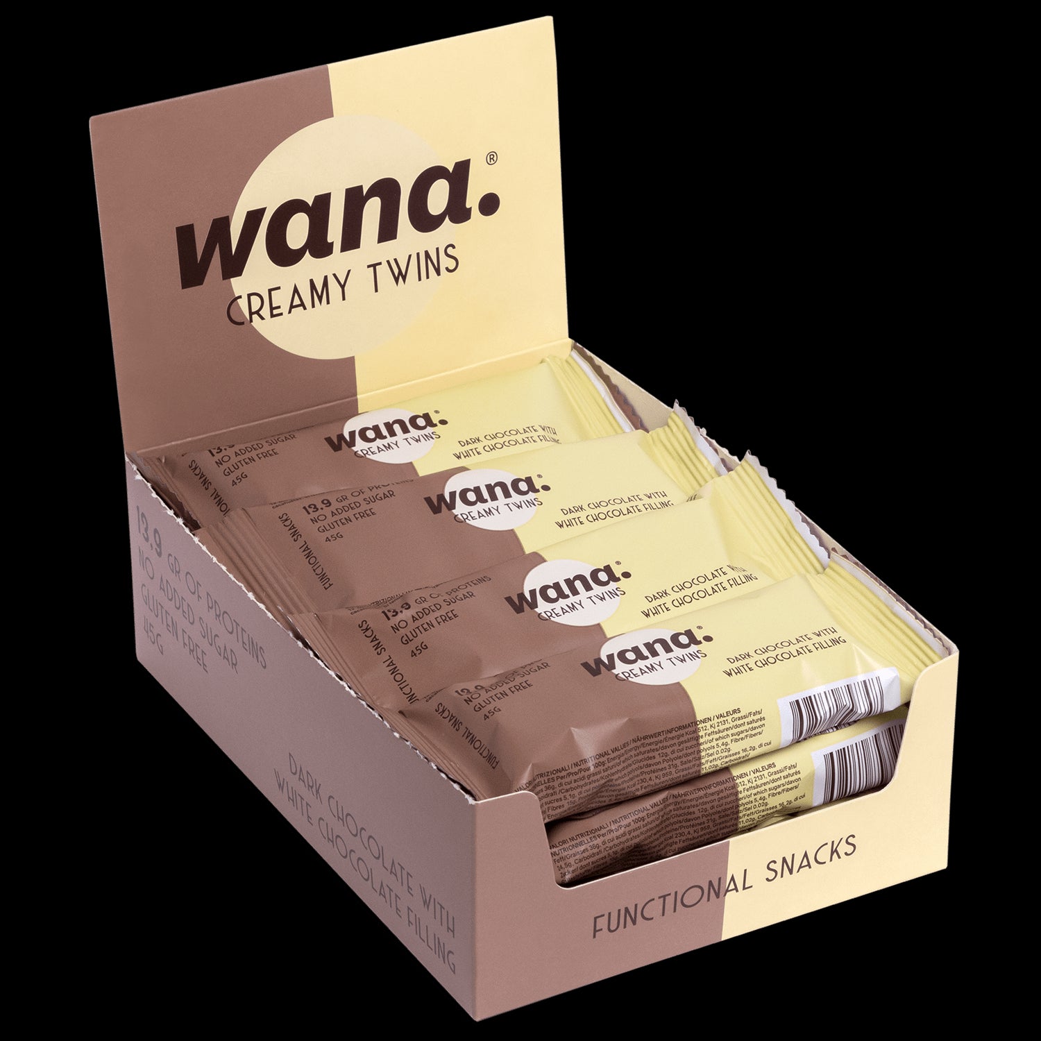 WANA Creamy Twins - 12x45g