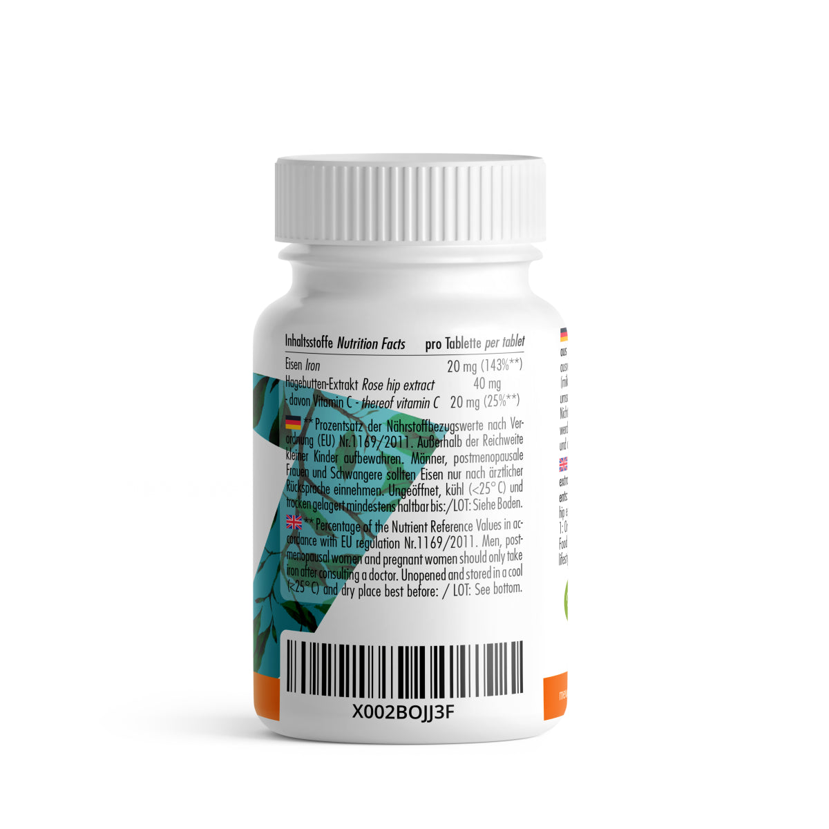 PRO FUEL Eisen + Vitamin C - 365 Tabletten