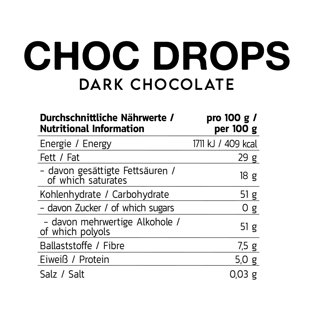 INLEAD Choc Drops - 150g