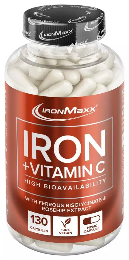 IRONMAXX Iron + Vitamin C - 130 Kapseln