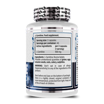 YAVA LABS L-Carnitine - 90 Caps