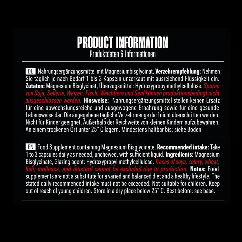 BIG ZONE Magnesium - 240 Caps/Kapseln