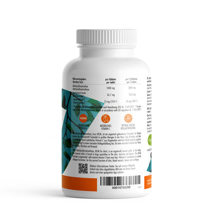 PRO FUEL MSM + Natürliches Vitamin C - 365Tabletten