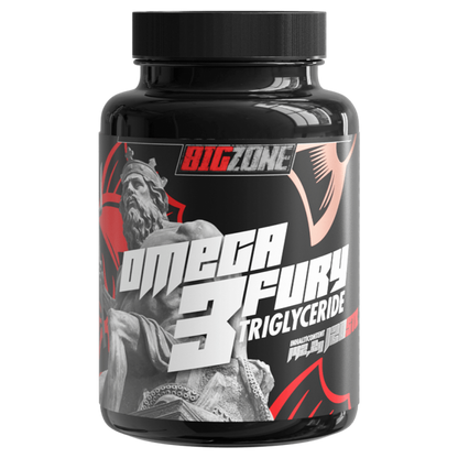 BIG ZONE Omega 3 Fury Triglyceride - 120 Soft Gel Kapseln
