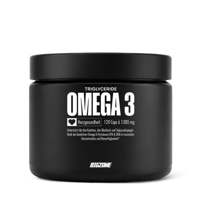 BIG ZONE Omega 3 Fury Triglyceride - 120 Soft Gel Kapseln