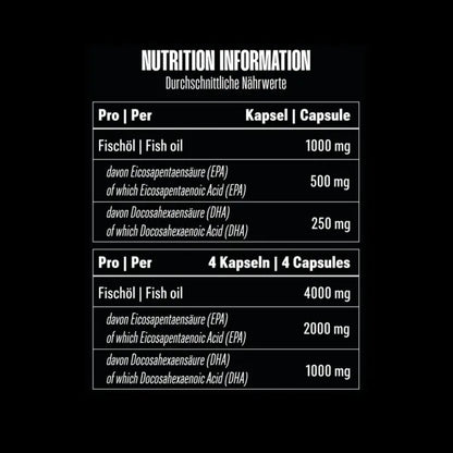 BIG ZONE Omega 3 Fury Triglyceride  - 300 Soft Gel Kapseln