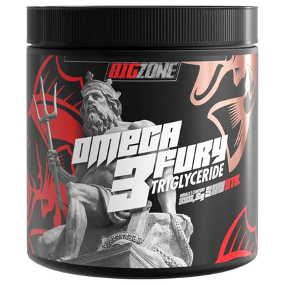 BIG ZONE Omega 3 Fury Triglyceride  - 300 Soft Gel Kapseln