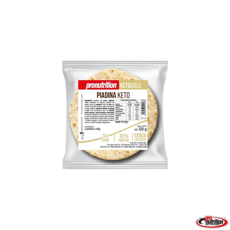 PRONUTRITION Piadina Keto - 2x60g