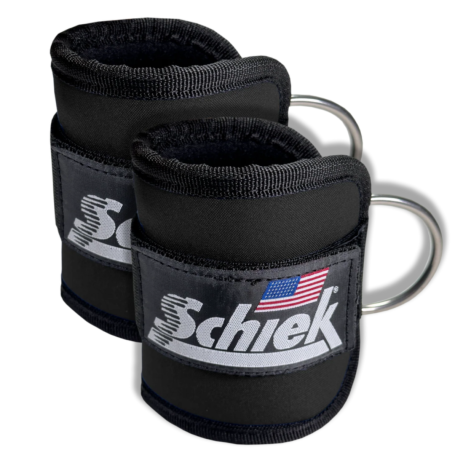 SCHIEK ANKLE STRAPS MODEL 1707 - Black