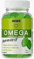 WEIDER Omega Gummies - 50 Gummies