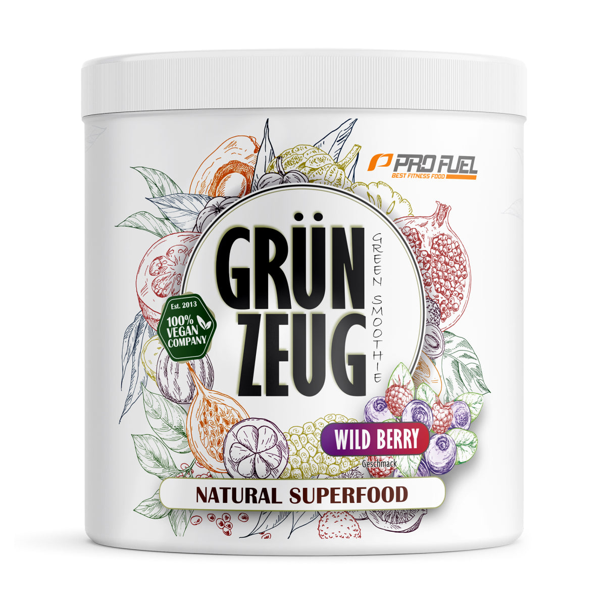 PRO FUEL Grün Zeug 100% Vegan - 300g