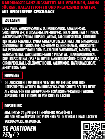 BIG ZONE Vitafuse - 750g Dose