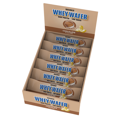 WEIDER Whey-Wafer Proteinriegel - 12x35g