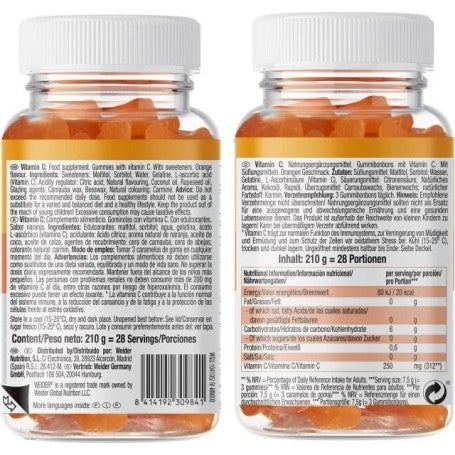 WEIDER Vitamin C Gummies - 84 Gummies