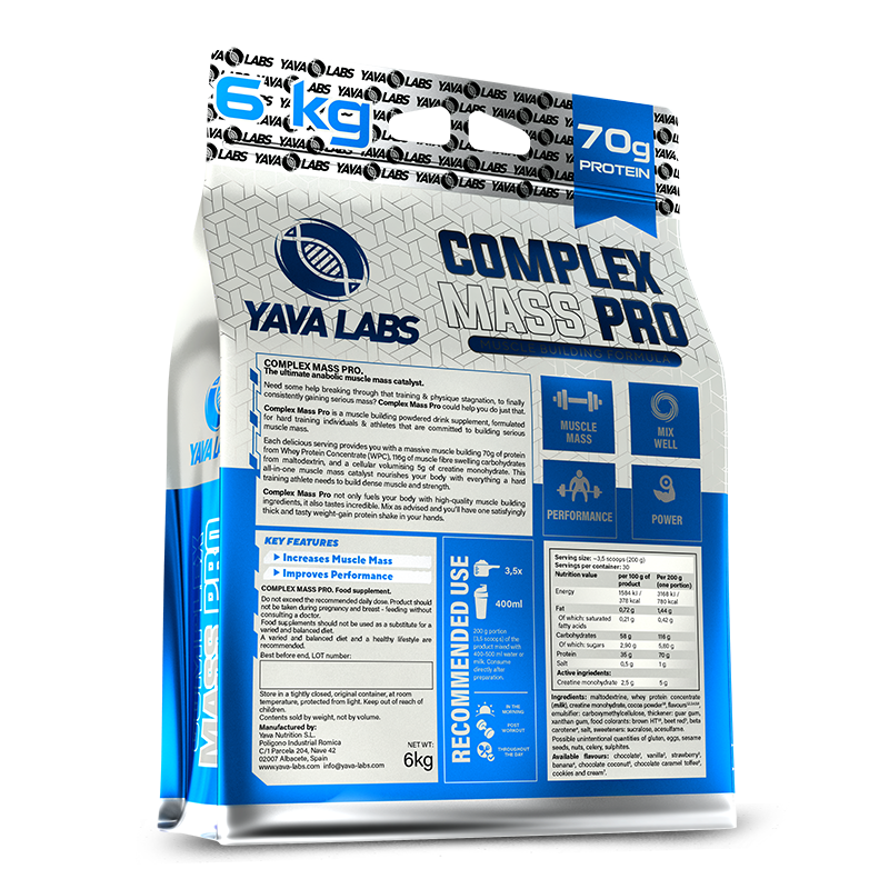 YAVA LABS Comlex Mass Pro - 6 kg